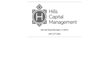 Tablet Screenshot of hillscap.com
